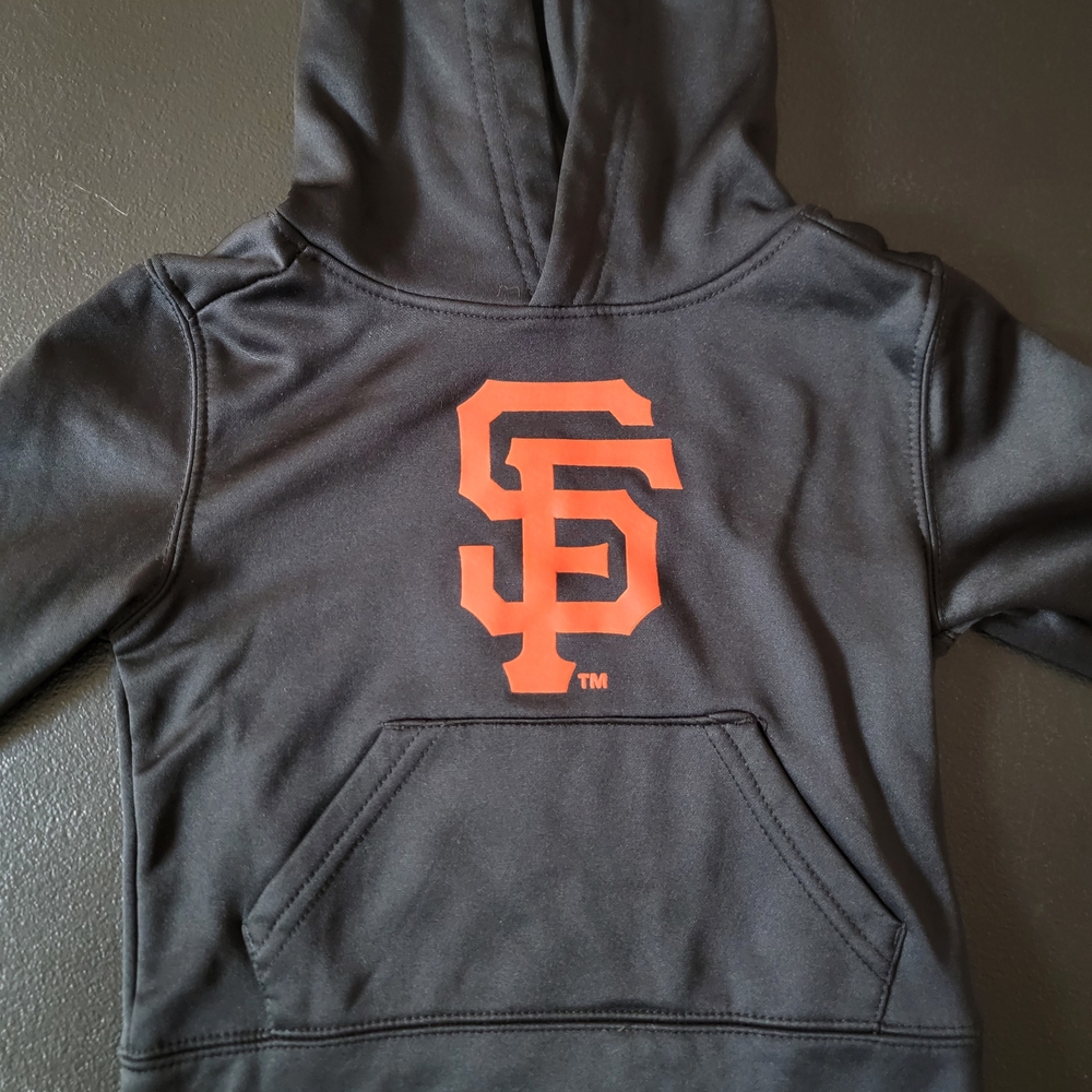 SF Giants Toddler Hoodie Size 2T. Genuine MLB San Franciso Giants Merch